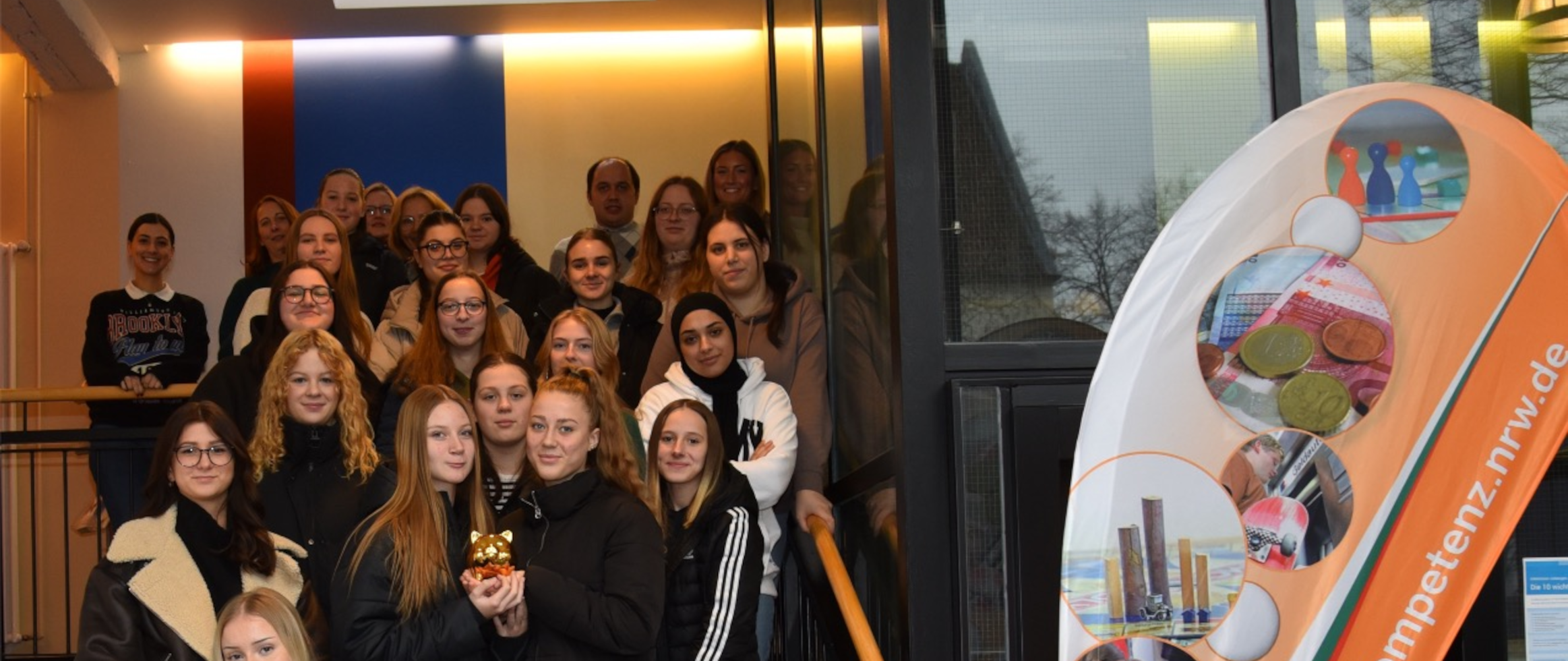 Foto: Elisabeth-von-der-Pfalz Berufskollegs in Herford am 8. Dezember 2022