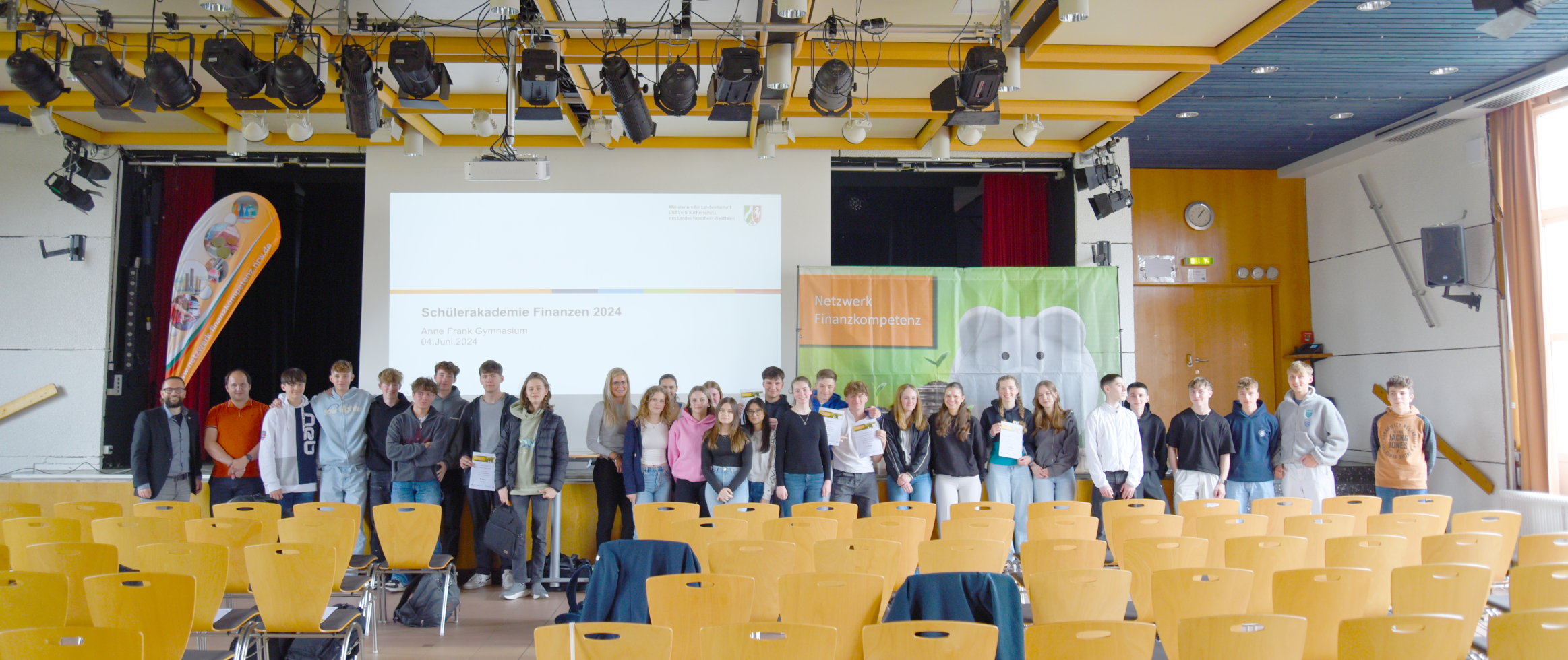 Foto: Anne Frank Gymnasium in Halver am 4.06.2024